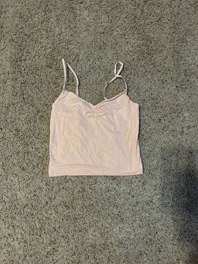 aerie Light Pink Shimmer Cami
